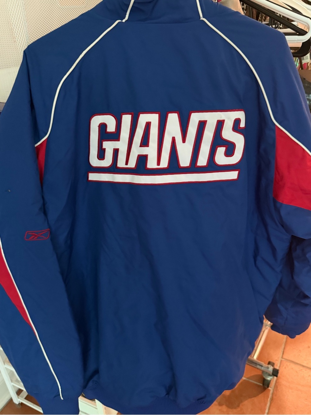 New York Giants Reebok Puffer Jacket - Picture 2 of 6